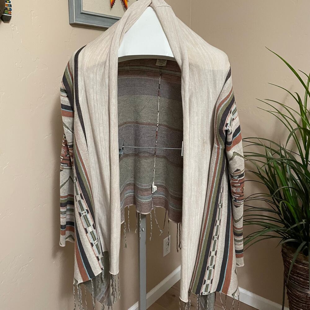 Billabong Dream Chaser Sweater Cardigan Large Aztec